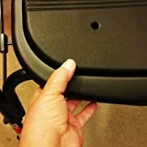 Mighty Mack Heavy Duty Rollator Walker 500 lb Weight Capacity, Bariatrics 4216BL