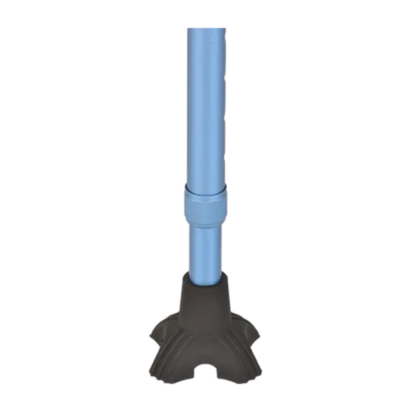 Mini Quad Cane Tip DURABLE RUBBER TRACTION BASE nova NOV-10041BK