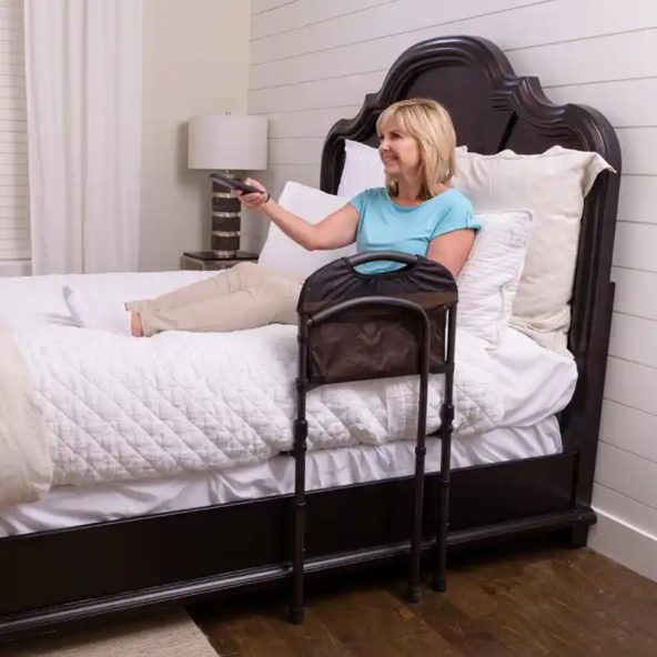 Mobility aid Rail bed mount Compatible Most Traditional Bed Types STR-5850
