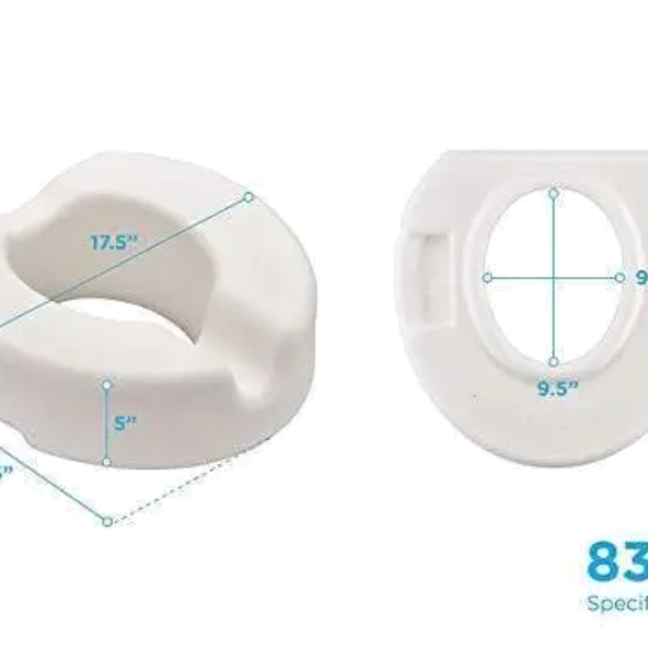 NOVA RAISED TLT SEAT - 8340-R