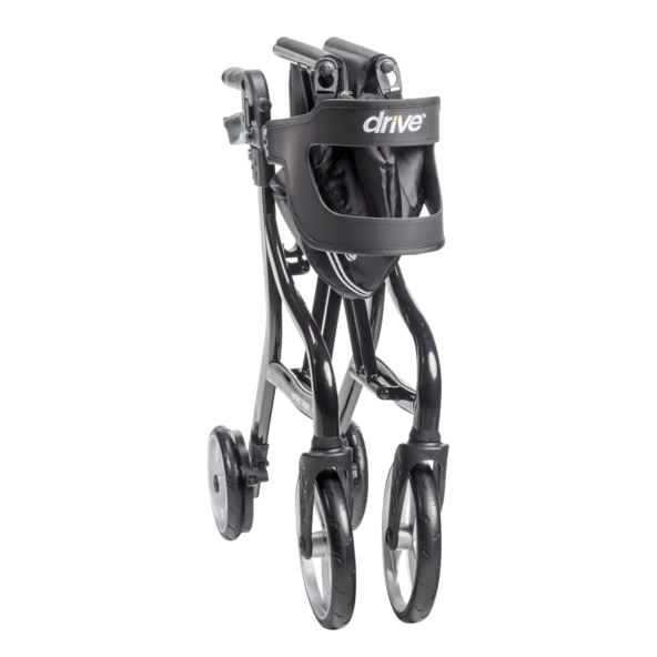 Nitro Sprint Rollator maneuverable over diverse terrain drive medical 102662BK