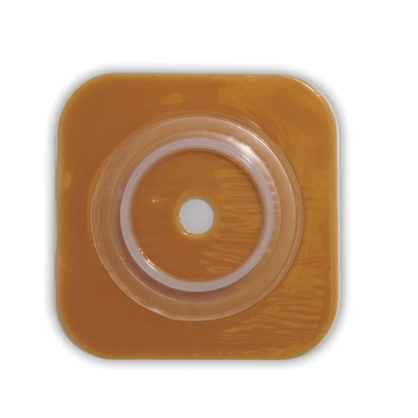 Ostomy Barrier Sur-Fit Natura® Trim to Fit, Standard Wear Stomahesive® Adhesive 125262