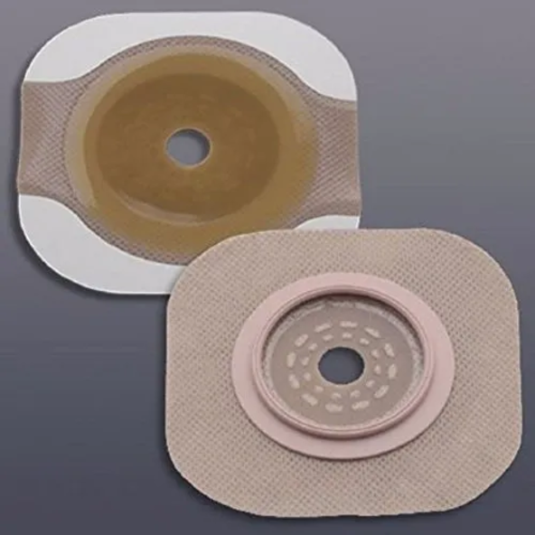 Ostomy Barrier Trim to Fit, Extended Wear Adhesive flange Green Hydrocolloid 14602