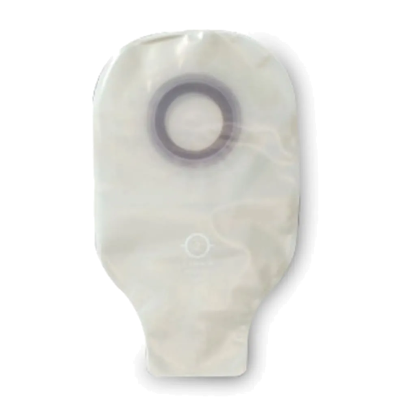 Ostomy Pouch Karaya 5 One-Piece System 9 Inch Length, Pre-Cut 78 Inch Stoma Drainable 3238