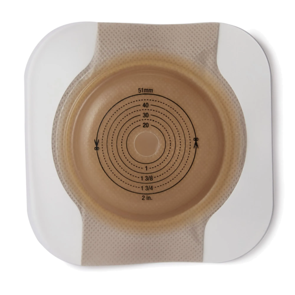Ostomy Skin Barrier New Image™ CeraPlus™, Cut to Fit, 2-34 11704