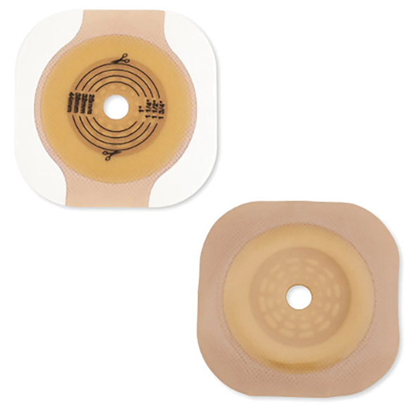 Ostomy Skin Barrier New Image™ Flat CeraPlus™ Cut-to-Fit 11204