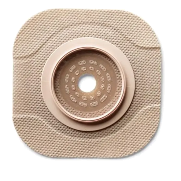 Ostomy Skin Barrier New Image™ Flat CeraPlus™ Cut-to-Fit 11204