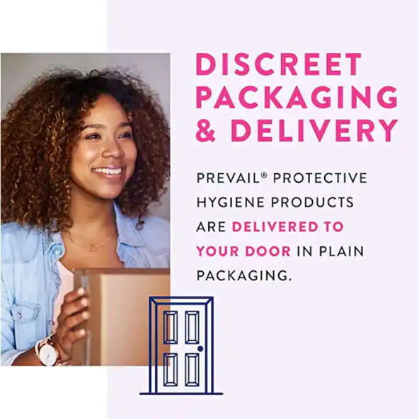 PREVAIL BLADDER CTRL PAD VERY LIGHT LONG Women 8 Inch PV-944-2