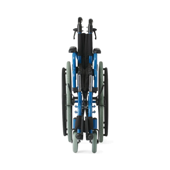 Pediatric Wheelchair dual-axle Adjustable telescoping handles Medline KPD4N22S1