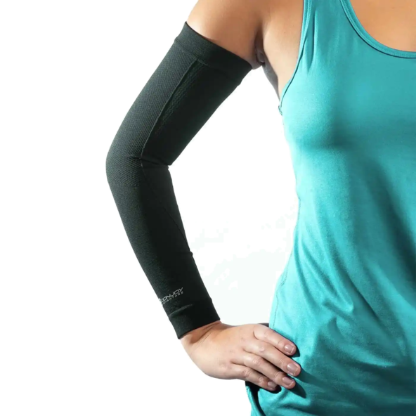 Performance Compression Arm Sleeves - Pair SM DA181ES01-BLK-SM