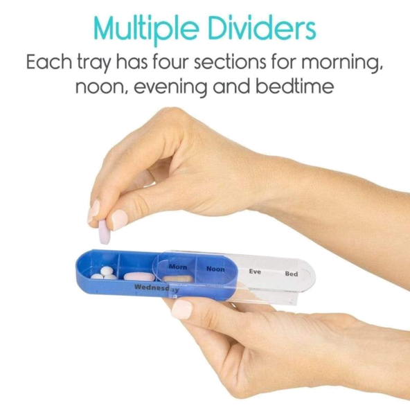 Pill Organizer Stackable Large LVA1062