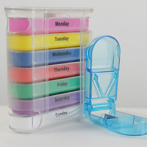 Pill Organizer Stackable Large LVA1062