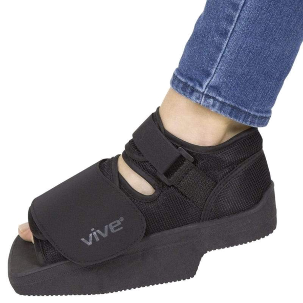 Post Op Shoe off load Heel Wedge RHB2011BLKXS