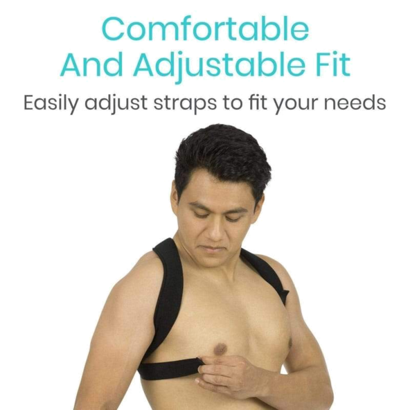 Posture Corrector Vive Health Black - SUP1087S