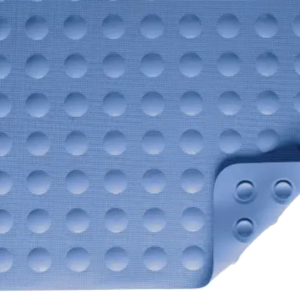 RUBBER BATH MAT WHITE - 9351W