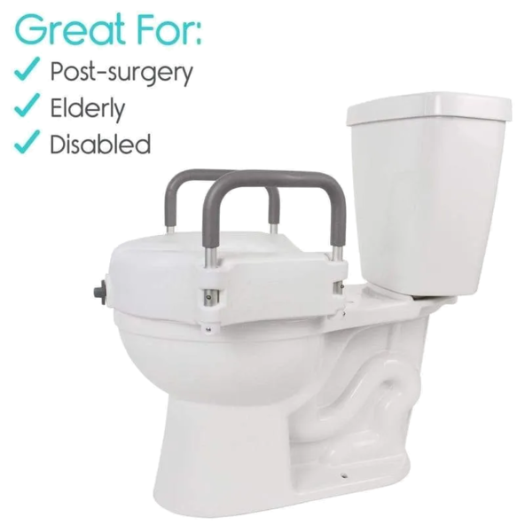 Raised Toilet Seat Vive health LVA1011