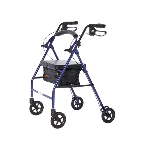 Royal - Steel 4 Wheel Rollator - 807S