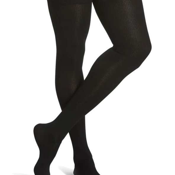 SIGVARIS Men’s & Women’s Essential Cotton 230 Open Toe Thigh-Highs wGrip-Top 20-30mmHg B004P3Q13I