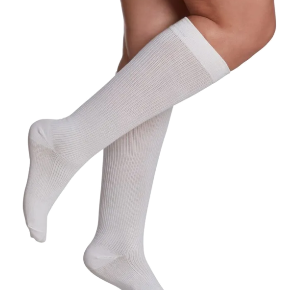 SIGVARIS Women's Casual Cotton 146 Calf High Compression Socks 15-20mmHg B00392F3NK-C