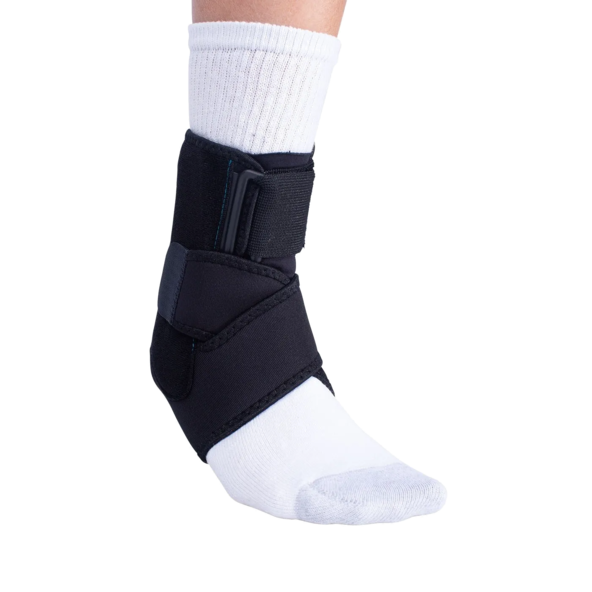 STABILIZING ANKLE BRACE Compression to Help Reduce Swelling DA161AB01-BLK-XL