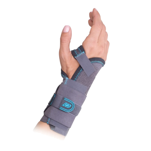 STABILIZING ELASTIC WRIST RIGHT fist - DA161WB01-GRY-L-R