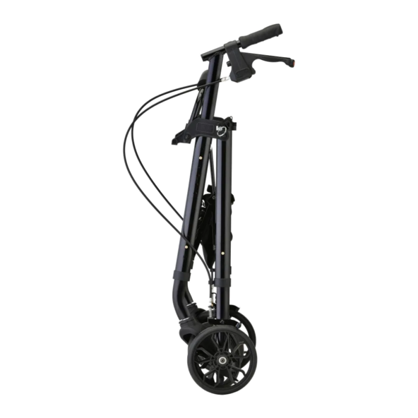 STAR 8 Rollator Walker, 8 Wheels & Standard Size, Black NOV-4288BK