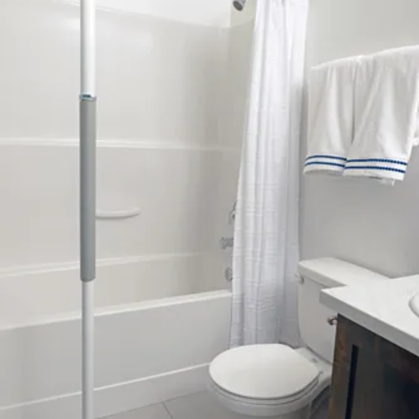 Security Pole - Silver - 1150-W