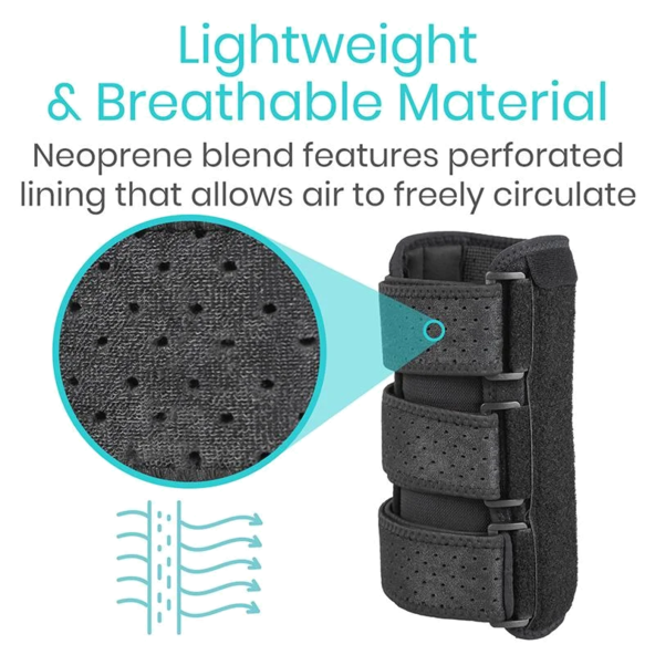 Stabilizing Elbow Brace immobilizer  SUP2078BLK