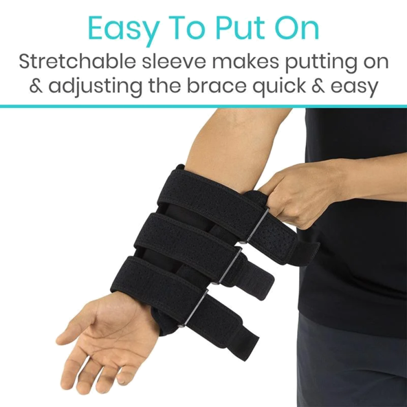 Stabilizing Elbow Brace immobilizer  SUP2078BLK