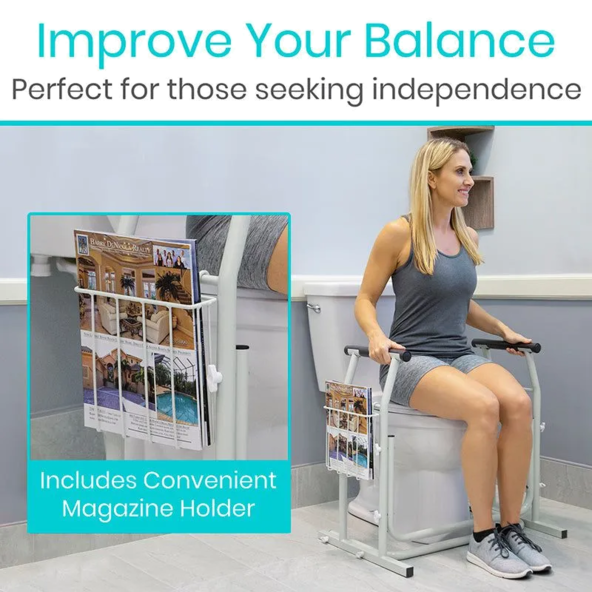 Stand Alone Toilet Rail LVA1023