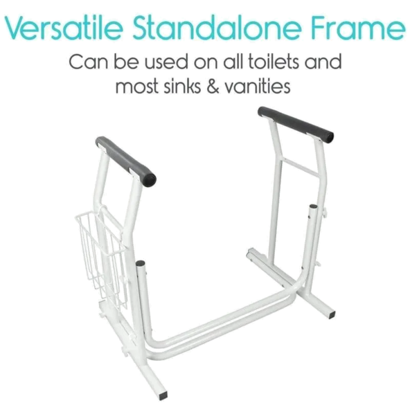 Stand Alone Toilet Rail LVA1023