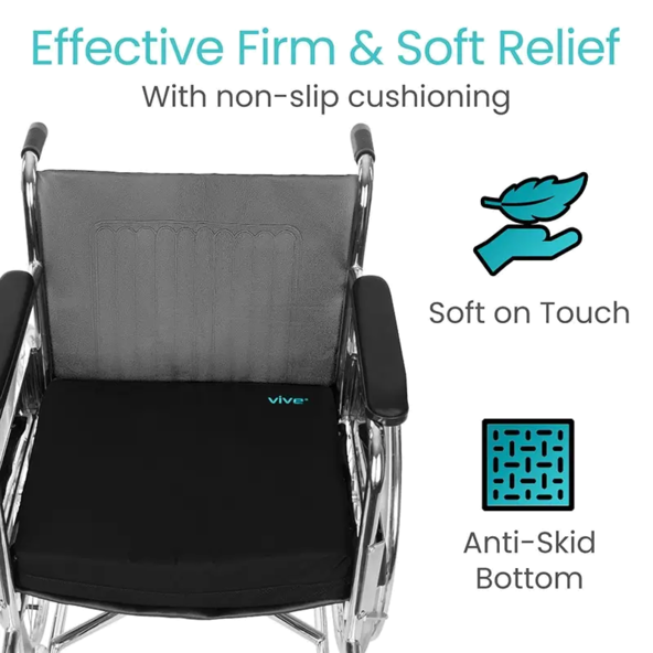 Standard Wheelchair Cushion - CSH1098BLK2