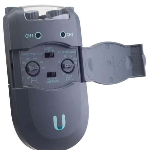 TENS unit tri-mode with timer Continuous output adjustable amplitude PMT U3T