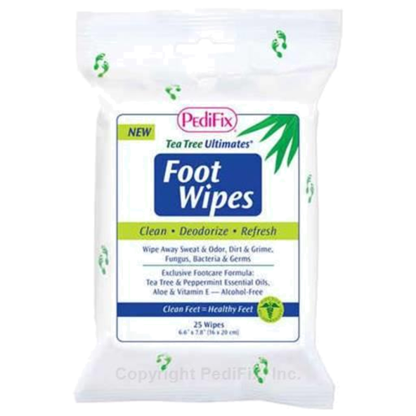 Tea Tree Ultimates® Foot Wipes P3370