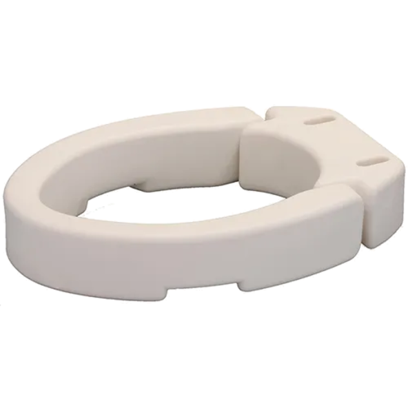 Toilet Seat Riser - Hinged - Standard INSTALLS EASILY Nova Medical 652308139861