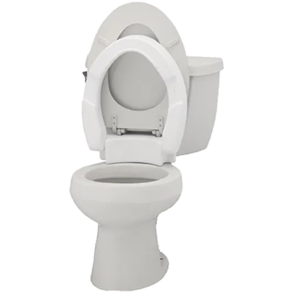 Toilet Seat Riser - Hinged - Standard INSTALLS EASILY Nova Medical 652308139861