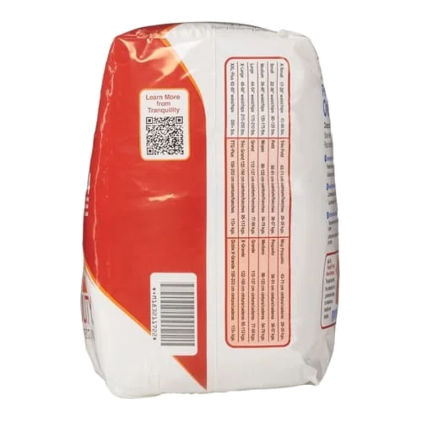 Tranquility Premium OverNight Absorbent Unisex Adult Underwear, Case of 56 and Case of 48 813408