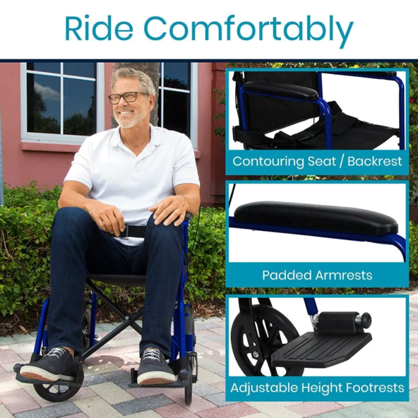 Transport Wheelchair 818323022810