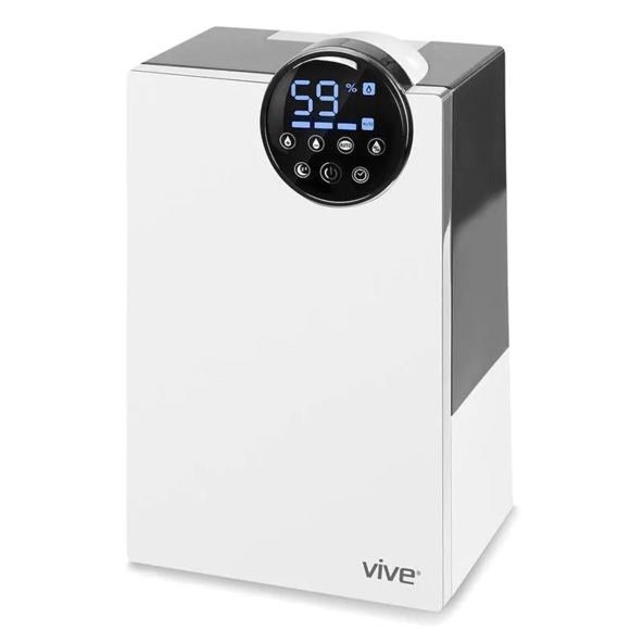 Ultrasonic humidifier 4 MODE ADJUSTABLE compact Vive Health LVA2001WHT
