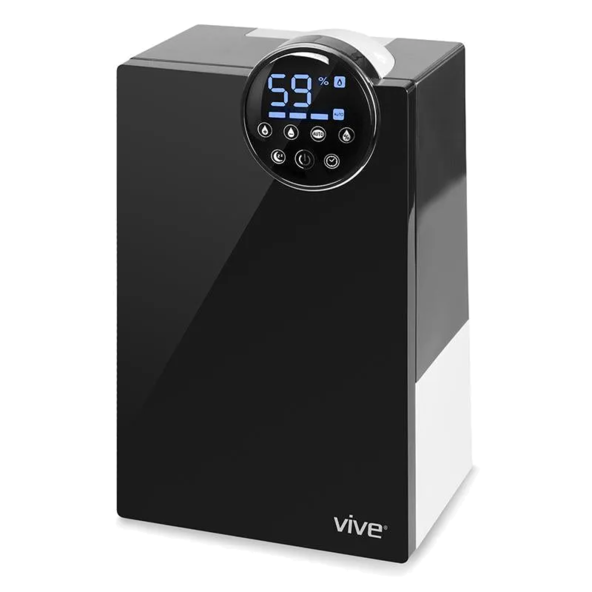 Ultrasonic humidifier 4 MODE ADJUSTABLE compact Vive Health LVA2001WHT