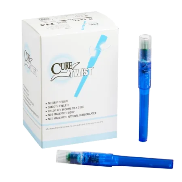 Urethral Catheter Straight Tip Lubricated Cure Medical T14