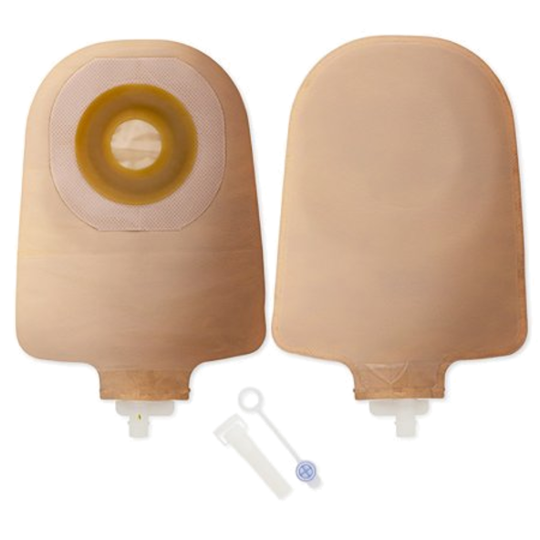 Urostomy Pouch One-Piece 9 Inch Length Drainable Trim To Fit 8460