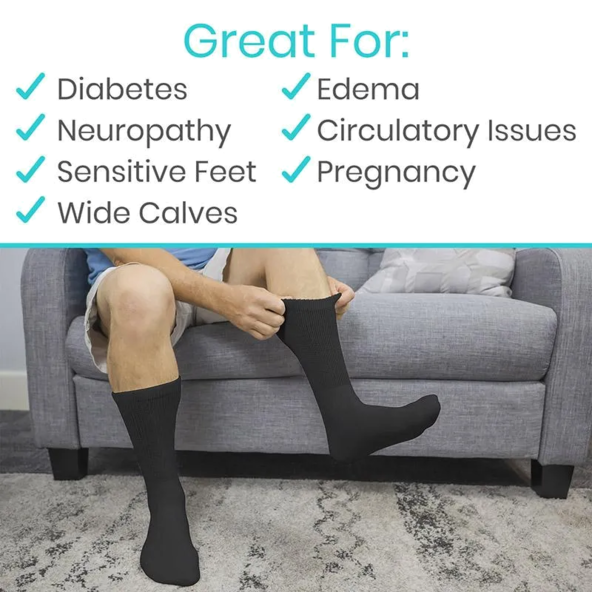 Vive Non-Binding Socks LVA2070BLKW