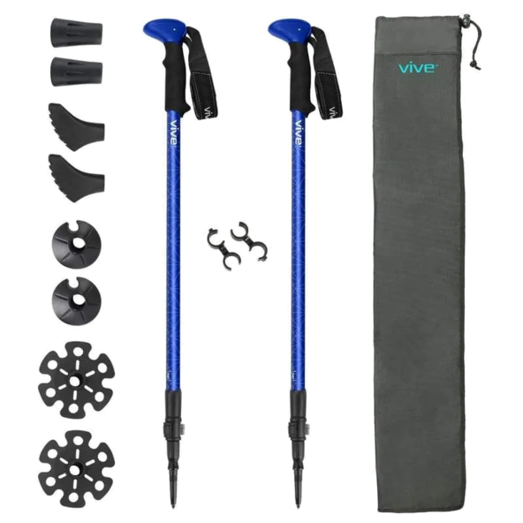 Vive Trekking Poles - MOB1034BLU