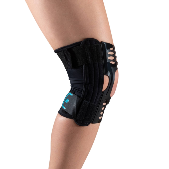 WEBTECH™ LITE KNEE SLEEVE Silicone Back Panel Donjoy Advantage DA201KS01-BLK-M