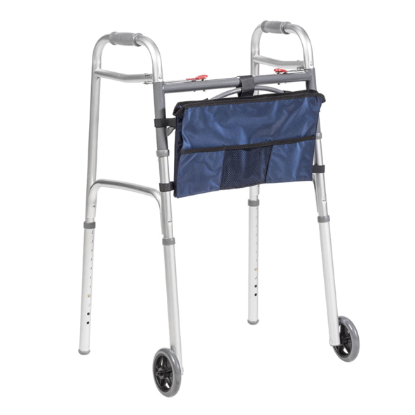 Walker Accessory Bag Two back pockets adjustable drive medical RTL10256NV