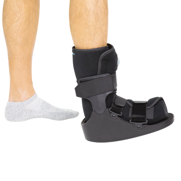 Walker Boot Walker Brace Walking Boot Short Vive Health SUP2029BLKL