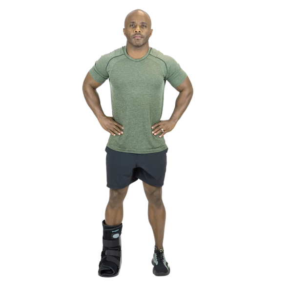 Walker Boot Walker Brace Walking Boot Short Vive Health SUP2029BLKL