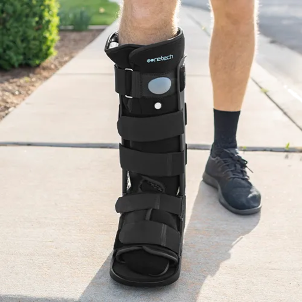Walker Boot Walker Brace Walking Boot Tall Vive Health SUP2028BLKS