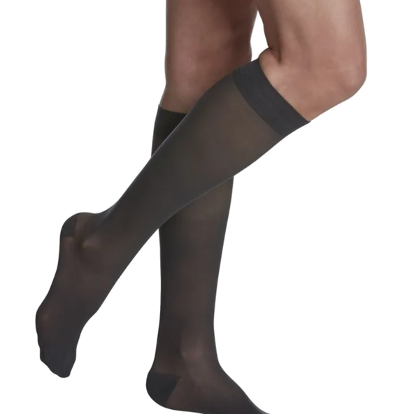 Women's Closed Toe Calf Compression Hose B001NJ4FRG-C